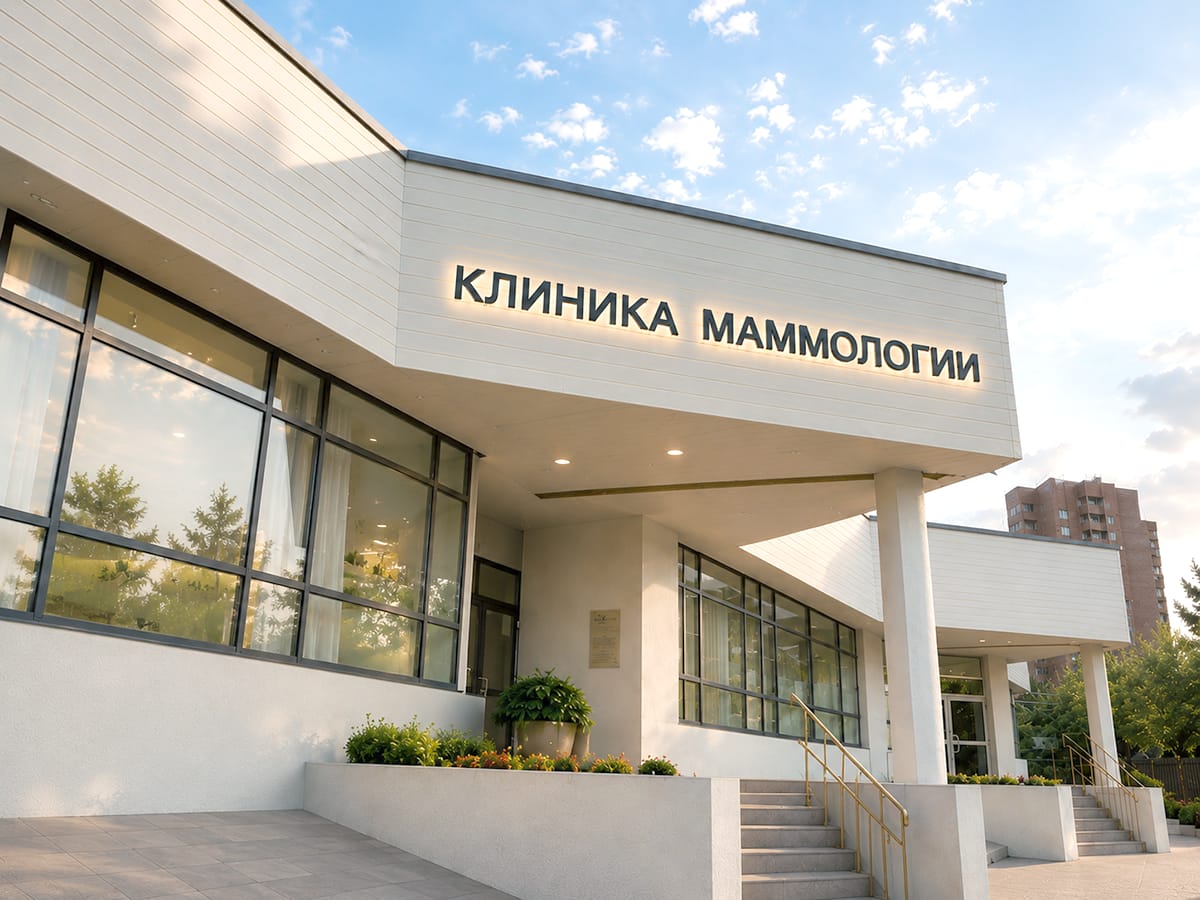 Здание «Клиники Маммологии» в Москве
